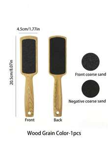 1 件专业修脚刮刀、修脚足部清洁器、用于去除脚部死皮和脚跟龟裂的 Pomezy 石、足部山毛榉木石灰、疤痕去除剂、足刷、修脚工具、专业修脚用品、去除死皮和疤痕、足部护理、用刮刀按摩，适合男性和女性。﻿