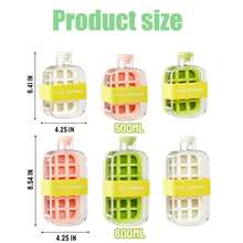 One-Touch Ice Mold . Instant Water Bottle . Zero-Contact Release, Easy And Fun - màu xanh lá - Xem 7