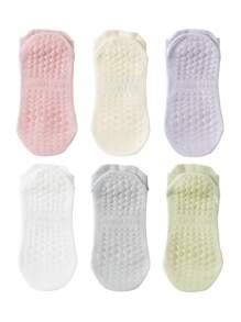 3/5/8 Pairs Of Yoga Fitness Sports Colorful Socks Women's Pilates Mesh Breathable Non-Slip Grip Socks For Dance Yoga Fitness Running