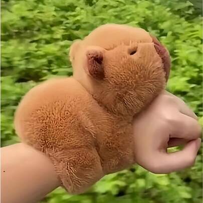 This Adorable Plush Capybara Doll Is Super Soft, Filled With Soft Polyester Fiber, And Is A Cute Capybara Plush. Whether As A Children's Gift Or A Collector's Item, It Is The Perfect Choice. It Is Also A Popular Capybara-Themed Birthday Gift For Boys And Girls, And An Ideal Choice For Christmas And Thanksgiving.