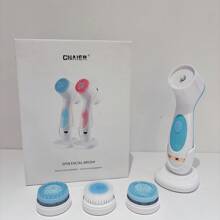 3 In 1 Battery Operated Electric Cleansing Brush Rotating Cleansing Brush Facial Spa System Deeply Clean Tool