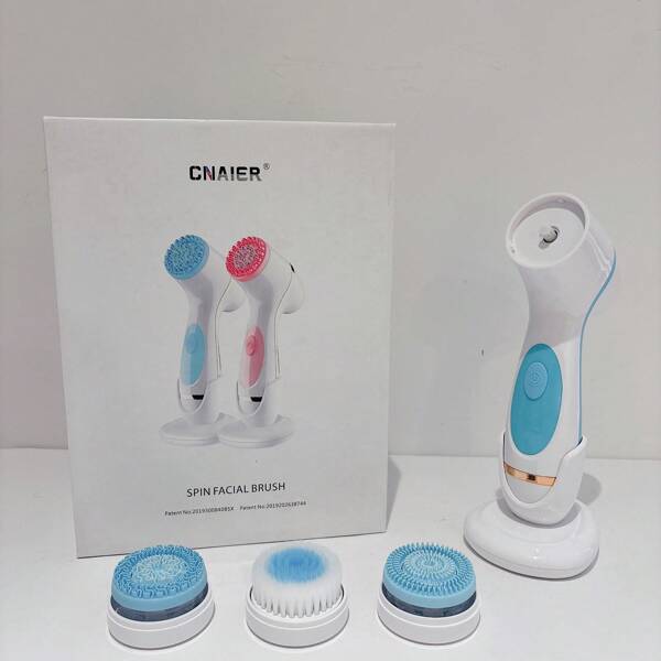 3 In 1 Electric Cleansing Brush Rotating Cleansing Brush Facial Spa System Deeply Clean Tool