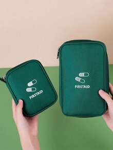 便携式药包，可爱迷你急救包，医疗应急收纳袋，适合居家、户外、露营、徒步旅行、野外生存旅行，多种颜色和尺寸可选，返校旅行必备 - 彩色 - 查看 6