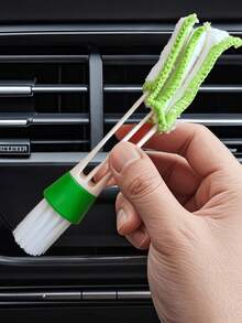 1 件/2 件汽车通风口清洁刷 - 软刷内部除尘刷，汽车内部清洁工具。 - 彩色 - 查看 6