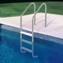 Swimming Pool Ladder, 3-Step Double Handrails Stairs With Non-Slip Heavy Duty Steps, Stainless Steel Load Capacity 265 Lbs, For 48-54 In Inground Pools Of Any Decking Surface Indoor & Outdoor - 3-step 265 Lbs - View 9