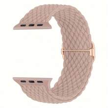 Bande de montre compatible avec boucle solo élastique tressée 38 mm 40 mm 41 mm 42 mm 44 mm 45 mm 46 mm 49 mm pour femmes et hommes, bracelet en nylon élastique Starlight compatible avec Ultra 2 Série 10 9 8 7 6 SE 5 4 3 2 1 comme cadeau pour les étudiants retournant à l'école