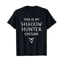 Este es mi disfraz literario de cazador de sombras, camiseta regalo para amantes de los libros > VE regalos de Navidad - Negro - Ver 1