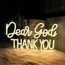 Enseigne au néon Mi Bautizo/Cher Dieu merci/Faites confiance au Seigneur/Croix, Lumières au néon de croix LED pour décoration murale, Lumières au néon de Jésus pour la chambre à coucher, Jour du baptême, Église chrétienne, Fête d'anniversaire, Décoration de Pâques, Mariage, Éclairage d'ambiance pour la décoration de la maison, Alimentation USB réutilisable, Facile à installer.
