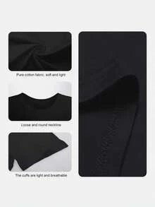 Funny Btq Lesbian Pride Meme And They Were Roommates Queer T-Shirt! EX Gifts For Boyfriend - 黑色 - 查看 3