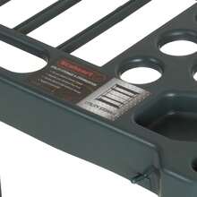 Estante de almacenamiento compacto para jardín Stalwart 75-ST6011 que se adapta a más de 30 herramientas - Negro - Ver 5
