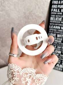 1 قطعة حامل خاتم مغناطيسي دائري من السيليكون السائل ، متوافق مع أجهزة متعددة ، حامل مائل عالمي ، تصميم بسيط مضاد للسقوط متوافق مع آيفون و أندرويد ، هدية لعيد الميلاد ، العائلة ، الأصدقاء ، حامل الهاتف ، قبضة الهاتف ، اكسسوارات الهاتف