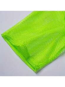Áo lưới neon phong cách thập niên 1980 dành cho nữ - Thoáng khí và có thể giặt bằng máy, thích hợp cho các dịp tiệc tùng và thường ngày, đạo cụ hóa trang, quần áo và phụ kiện hóa trang, bộ đạo cụ trang phục, đạo cụ quần áo khác và làm quà tặng Halloween - Nhiều màu - Xem 9