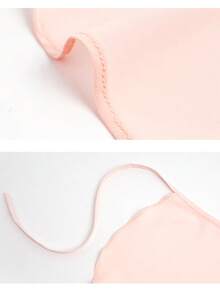 Daydance 女士芭蕾舞裙 成人短款裹身雪纺裙 系带芭蕾舞蓬蓬裙 滑冰裙 芭蕾舞者舞蹈迷你裙 舞蹈服 粉色 春季 - 粉色 - 查看 6