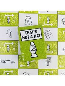 Este no es un juego de sombreros, juego de cartas de mesa, juego de fiesta divertido para 3-8 jugadores, juego de estrategia interactivo, 15 minutos por ronda, adecuado como regalo de Halloween y Navidad - Eso no es un ja - Ver 7