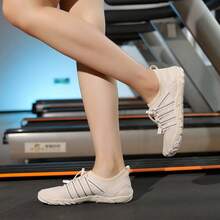 Giày đi biển nhẹ, nhanh khô, đi chân trần dành cho nam, thích hợp cho đi bộ đường dài, leo núi, lướt sóng, chèo bè, câu cá. Giày đi nước dành cho nữ để bơi lội - Màu be - Xem 3
