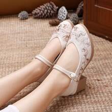 Women Canvas Shoes - (H022米色 偏小一號) - 查看 6