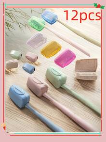 12 غطاء واقي لرأس فرشاة الأسنان، أغطية فرش الأسنان، حوامل فرش الأسنان، غطاء فرشاة الأسنان، حافظة فرشاة الأسنان للسفر، غطاء فرشاة الأسنان، علبة فرشاة الأسنان، غطاء فرشاة الأسنان، علبة فرشاة الأسنان للسفر، أغطية فرش الأسنان المضادة للبكتيريا، غطاء فرشاة الأسنان، فرشاة الأسنان مع الغطاء، أغطية فرشاة الأسنان