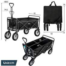 Garden Carts - Black + Fabric - View 5