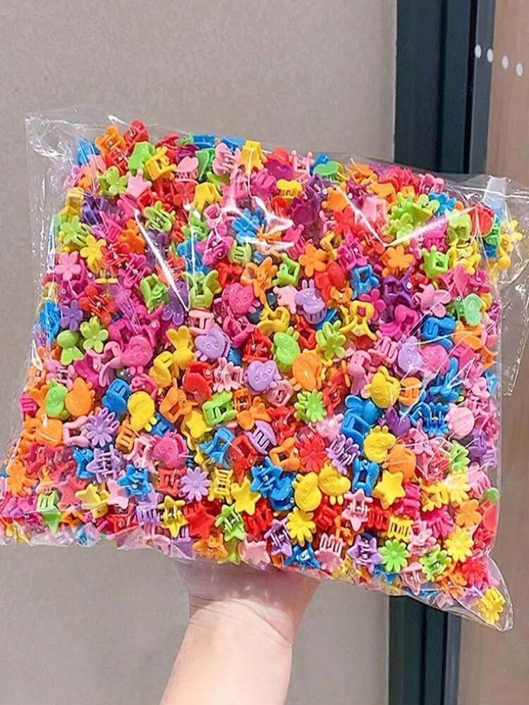 50 piezas Pasadores de pelo para adolescentes, Pasadores mini para niñas y adolescentes que no dañarán su cabello. Nuevos pasadores de pelo de princesa para adolescentes, Accesorios de pasadores lindos - Multicolor - Añade 1