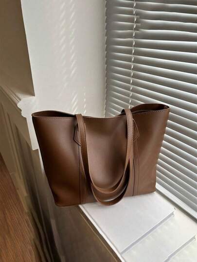 Women's Versatile Tote Bag For Commuting & Daily Use, Tote Bags For School,College Essentials, New Fashionable Big Bags For Women