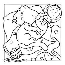 "Little Friends", "Pet Moments", "Dreamy Friends", "The Little Cat" | Puzzle & Stress Relief | Adult Coloring Book.Including Fantasy And Cute Pet Moments: Little Animals Walking Under Flowers, Fishing By The Stream And Other Cozy Scenes.The Patterns Are Exquisite And The Lines Are Clear.Perfect As Graduation Season Or Children's Day Gifts.(Recommended For Use With A Painting Pad)Back To School.School Supplies - White - View 7