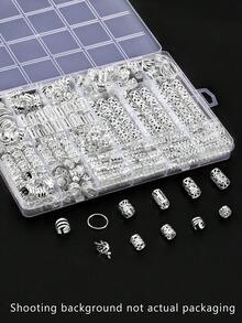 220件金色髮飾，編髮飾品，女性髮飾，金屬髮環髮箍，適用於髒辮髮飾，波希米亞風編髮裝飾 - 銀色 - 查看 4