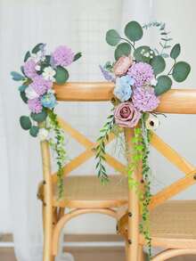 1/5/10 件人造大丽花、人造丁香泡沫玫瑰（带茎），适用于 DIY 婚礼花束、新娘派对装饰、婚礼桌椅布置、派对桌装饰、花园装饰、家居装饰、卧室装饰、客厅装饰、花瓶插花、庭院装饰、夏季装饰、生日礼物、毕业礼物 - 彩色 - 查看 7