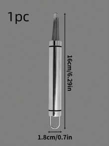 1pcStainless Steel Shrimp Gut Cleaner - Seafood Sheller - Shrimp Shell Cutter - Portable Shrimp Gut Cleaner - Easy To Clean Kitchen Gadgets, Suitable For Lobster And Prawn Preparation