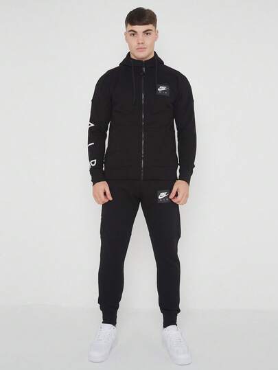  NIKE AIR Men Tracksuit Full Set Club Zip Hoody Joggers Hoodie Jogging Bottoms