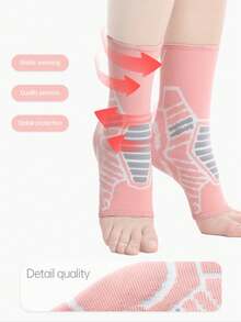 Ankle Sleeve – Ankle Brace For Joint Pain Relief, Sprained Ankle Support, Arthritis, Inflammation Relief, And Circulation, Dopamine Color Scheme,Ankle Support For Women And Men - Multicolor - View 6