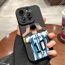 Case For IPhone 16 15 14 13 12 11 Pro Max XS X XR 8 7 Plusi Football Shockproof Lens Protection Soft Cover - đen2 - Xem 9