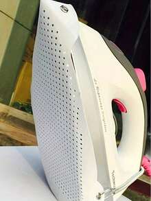 1/2 Pcs Heat Resistant Iron Protective Cover - For Steam Iron - Sliding Protective Cover, Easy To Install, Suitable For Various Fabrics, Bags, Storage Bags, Storage Boxes, Household Items, Travel Essentials, Dorm Storage, Ironing Board Protection, Suitable For Most Fabrics And Cleaning Tools - Multicolor - View 1