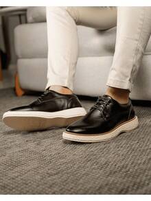 Men's Oxford Formal Shoes Giovanni Casual Comfort Adults Parties Wedding Graduation Church - màu đen - Xem 2