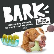 Barkbox Super Chewer Tough Dog Chew Toys For Aggressive Chewers, Dental Stimulating (Chopper - Large) - Chopper - Large - View 8