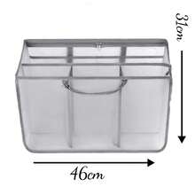 Beach Tote Organizer Insert – Lightweight Mesh Storage Divider For XL  Accessories, Sandproof Compartments