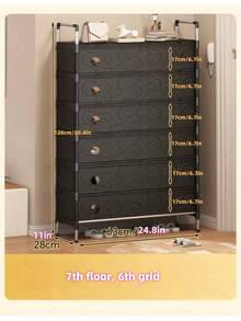 1 pieza de nuevo Gabinete para zapatos de gran tamaño a prueba de polvo, organizador de entrada de montaje, estantería de zapatos de varios niveles simple para casa de alquiler, dormitorio - Multicolor - Ver 17