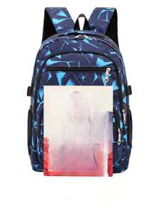 3-Piece Classic Backpack Sets With Large Capacity, Fashion & Minimalist Designed, Suitable For School, Travel, Various Occasions