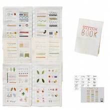 LAMYA DIY Embroidery Starter Kit, Portable Embroidery Companion Suitable For Beginners And Experts, Includes Step-By-Step Sewing Project Manual And Creative Stitching Techniques, Cross Stitch Set, Detailed Stitching Instructions - White - View 10