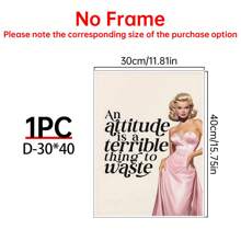 1PC Girl Room Decor, Wall Art, Bedroom Decor, Funny Wall Art, Retro Vintage Posters, Wall Decor Posters, Wall Canvas Decor, Ideal Gifts For Hallway Bedrooms And Living Rooms Birthday Graduation