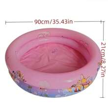 Piscina inflable circular para familias y niños, piscina de natación y piscina de playa, permitiendo que sus hijos disfruten de la alegría del verano