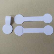 100pcs Square Paper Price Tags Stickers Jewelry Blank Brand Labels Ring Necklace Bracelets And Other Jewelry Display Tags Stickers  Price Tags For Craft Jewelry Making