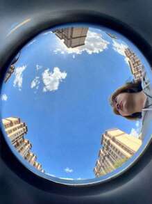 1pc Interesting Mobile Phone Fisheye Lens Three-In-One Mobile Phone Lens Magnifying Glass Fisheye Wide-Angle Macro Selfie Portable Lens Photography It Is Very Suitable For Macro And Wide -Angle Shooting Props 1 Set Of 3 -In -1 Filter And Wide -Angle Macroex Fish Eye Light Bulb And External SLR Large Bulb, Ideal Macro And Wide -Angle Props Shooting Toolsgun,Guitar,Halloween,Seafood Boil,Vape,Fish Eye Mirror,Vaip,Nokia Compatible With Iphone Android Phone For Summer Vacation, Travel, Creative Photography, Social Media Content, Vlogging Phone Accessories