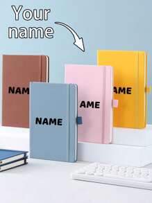 Personalisiertes Tagebuch, Notizbuch mit eigenem Namen, personalisiertes Journaling Notizbuch, Notizbücher für die Arbeit, kleines Notizbuch, Buchjournaltagebuch, Tagebücher zum Schreiben, leeres Notizbuch, Tagebuch, gepunktetes Notizbuch, Tagebuch für Männer, kleines Skizzenbuch