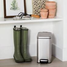 10L Stainless Slim Step Trash Can - ™ - 彩色 - 查看 2