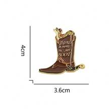 1pc I Have A Snake Creative Brooch In My Boots, A Gift Brooch For School And Graduation Seasons, Used For Backpacks, Fashion Accessories, Clothing Decoration, And Unique Gifts Backpack For School
