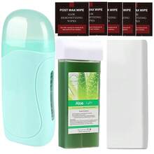 Roll On Wax Kit - Easy & Portable At-Home For Beginner ,Enough For Multiple Full-Body Uses. - 美規A型插(110-127V) - 查看 9