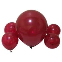 108pcs Burgundy Balloon Arch Kit, Includes Burgundy, Chestnut, White And Gold Metallic Balloons, Suitable For Graduation, Bridal, Baby Shower, Gender Reveal, Baby Sprinkle, Birthday Decorations