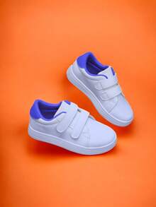Zapatos Deportivos casuales con Tela Vinil, de suela plana y antideslizante, para niños/jóvenes, aptos para todas las estaciones - Lila Púrpura - Ver 2