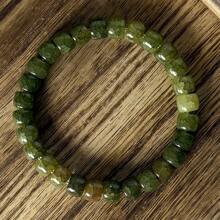 1 peça/pulseira de ágata verde, pulseira perfeita para mulheres, presente de Natal