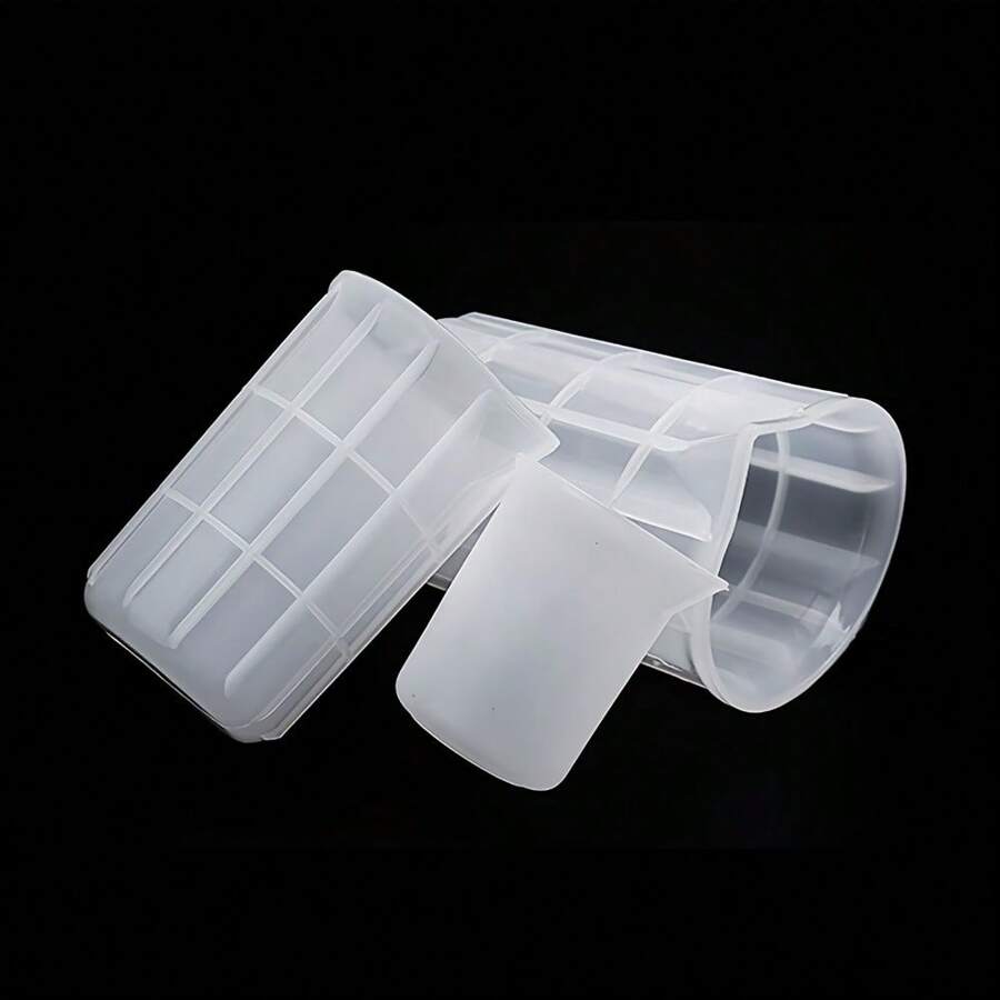 1pc 100/300/750ML Silicone Measuring Cup, DIY Jewelry Making Tool, Epoxy Resin Mixing Cup, Wax Crafts
